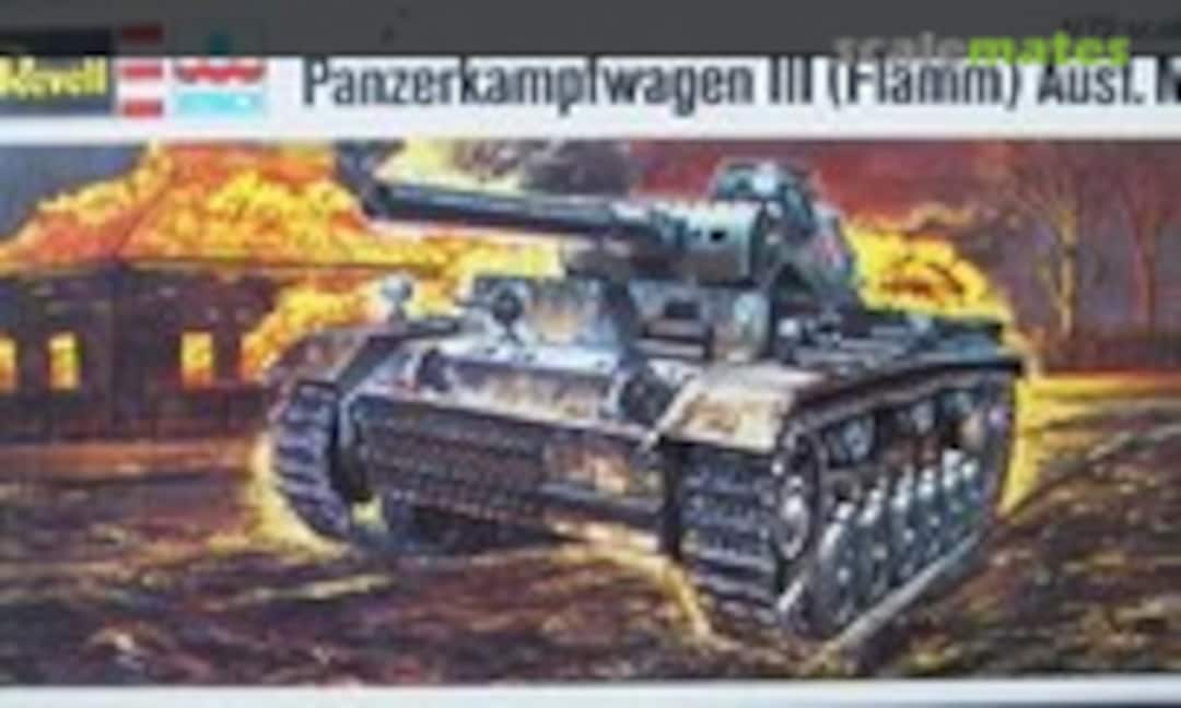 1:72 Panzerkampfwagen III (Flamm) Ausf. M (Revell/ESCI H-2358)