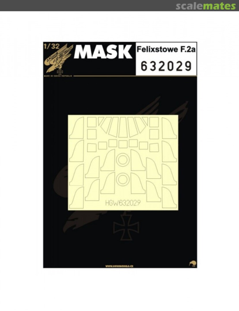 Boxart Felixstowe F.2a - Masks 632029 HGW Models Boxart Felixstowe F.2a - Masks 632029 HGW Models