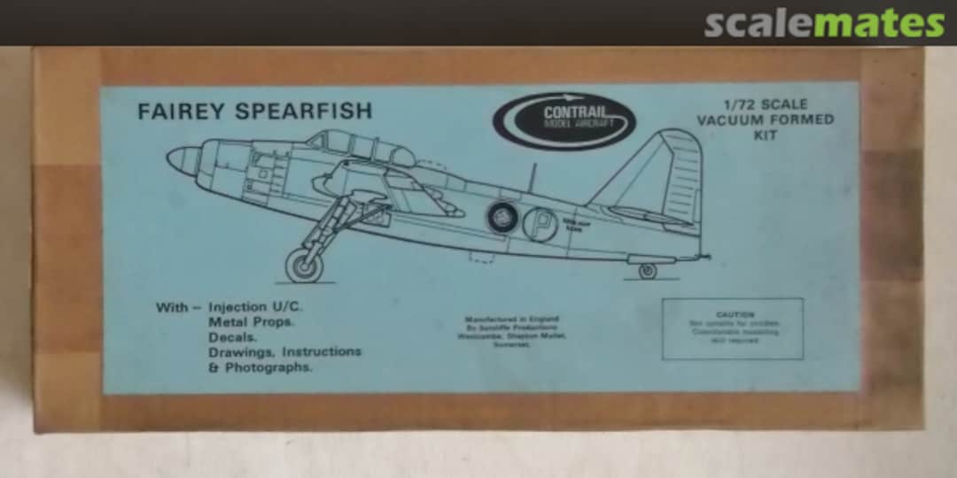 Boxart Fairey Spearfish Contrails Models Boxart Fairey Spearfish Contrails Models