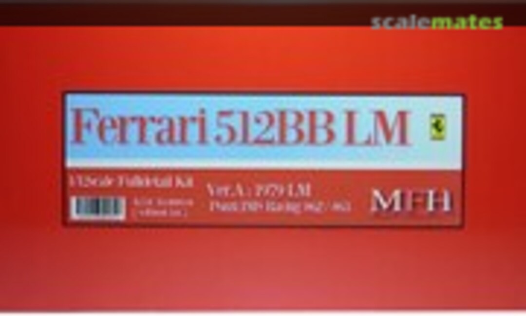1:12 Ferrar 512BB LM (Model Factory Hiro K-531)