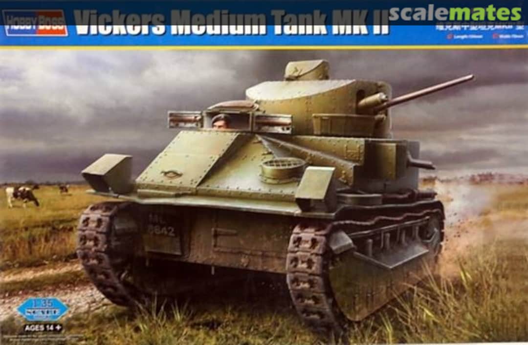 Boxart Vickers Medium Tank MK II* 83880 HobbyBoss Boxart Vickers Medium Tank MK II* 83880 HobbyBoss