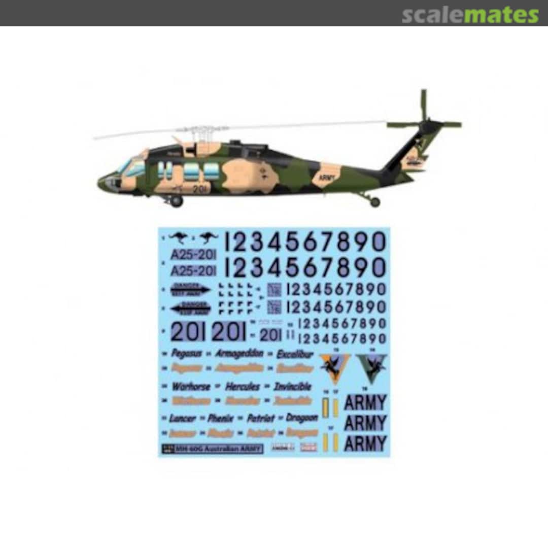 Boxart MH-60G Australian Army WD-35001 Monokio Boxart MH-60G Australian Army WD-35001 Monokio