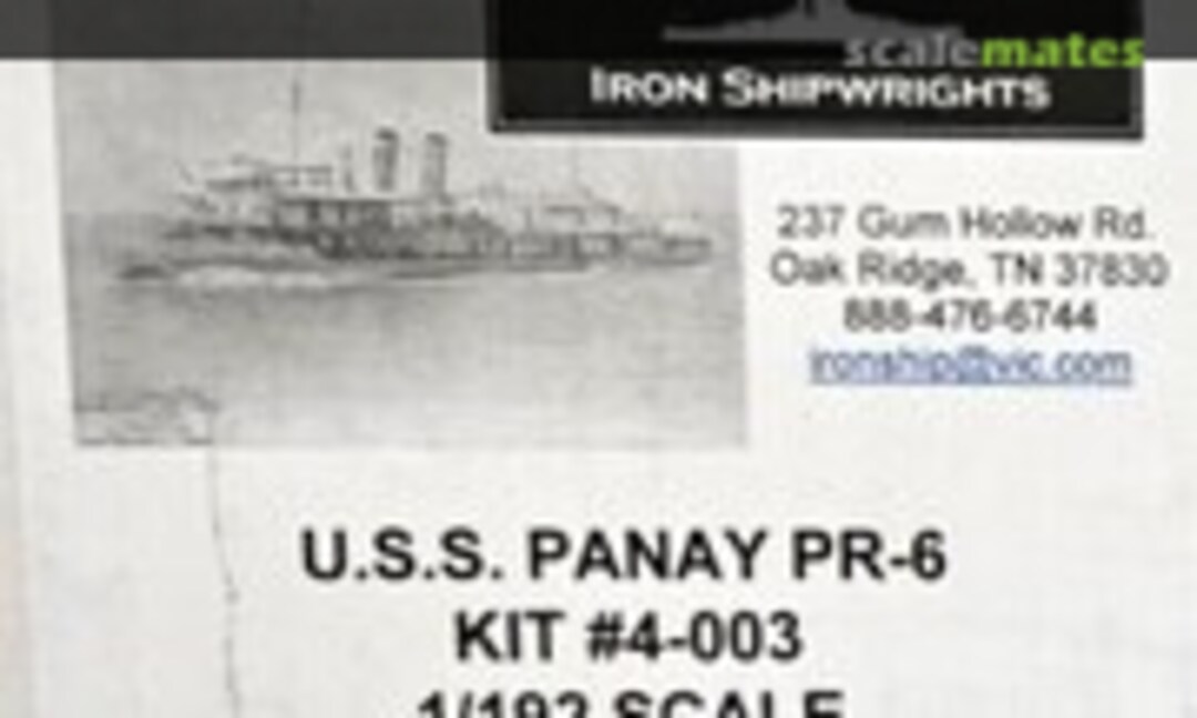 1:192 USS Panay PR-6 (Iron Shipwrights 4-003) 4-003