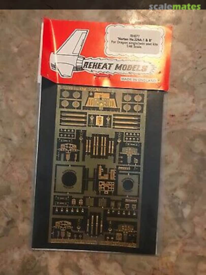 Boxart Horten Ho.229A-1 & B RH077 Reheat Models Boxart Horten Ho.229A-1 & B RH077 Reheat Models