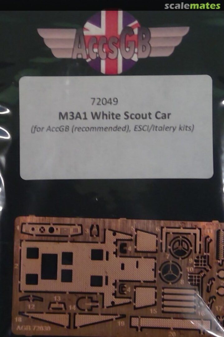 Boxart M3A1 White Scout Armored Car 72049 AccsGB Boxart M3A1 White Scout Armored Car 72049 AccsGB