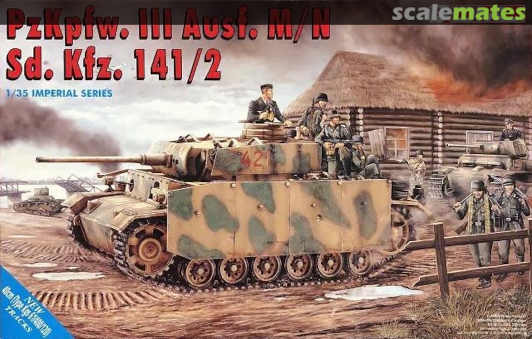 Boxart Pz.Kpfw. III Ausf. M/N 9015 DML Boxart Pz.Kpfw. III Ausf. M/N 9015 DML