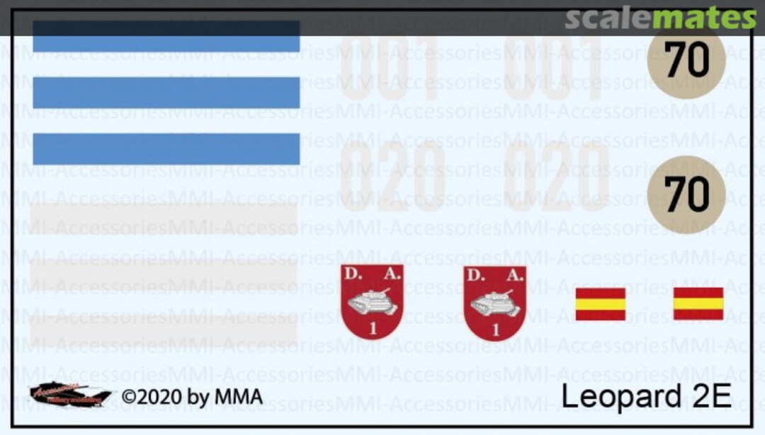 Boxart Leopard 2E D720015 Military Modelling Accessories Boxart Leopard 2E D720015 Military Modelling Accessories
