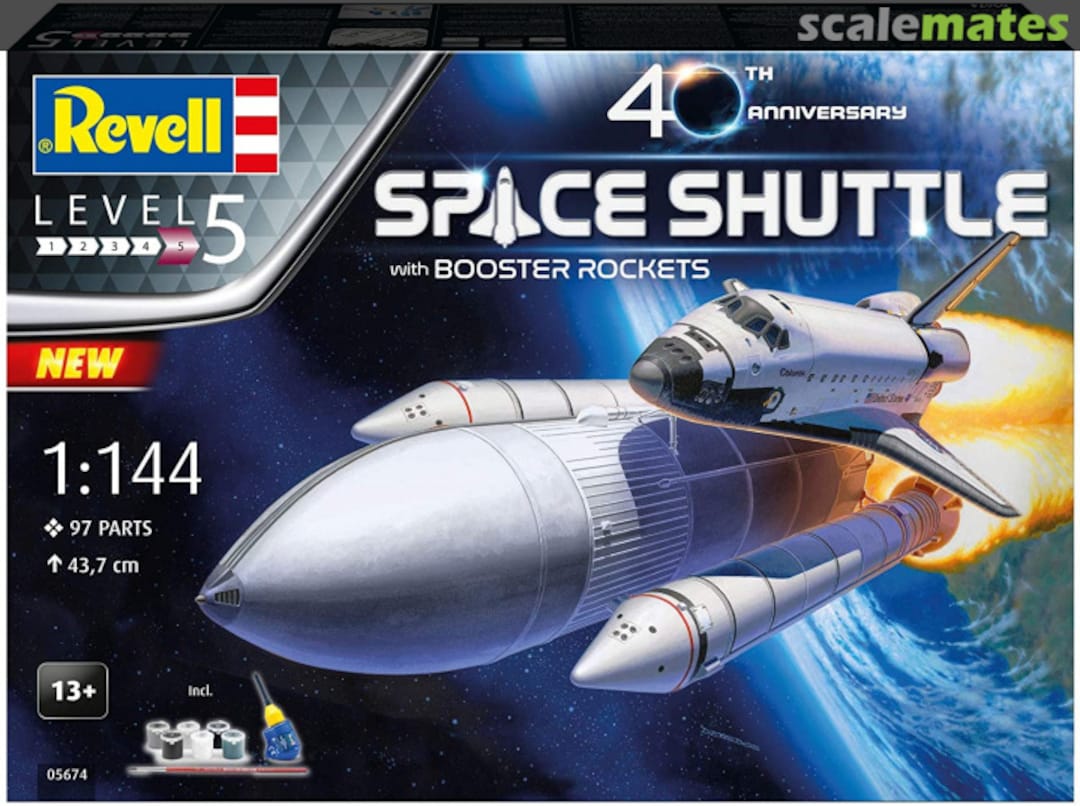 Boxart Space Shuttle 05674 Revell Boxart Space Shuttle 05674 Revell
