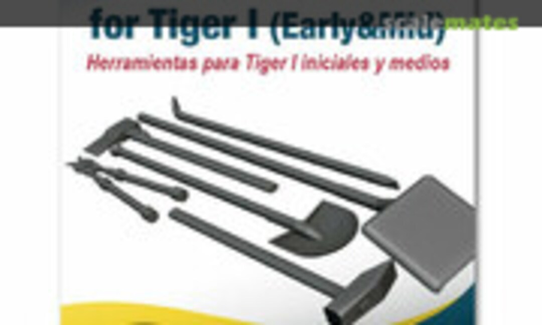 1:35 German Tools for Tiger I (Early & Mid) (Ammo by Mig Jimenez A.MIG-8134) A.MIG-8134