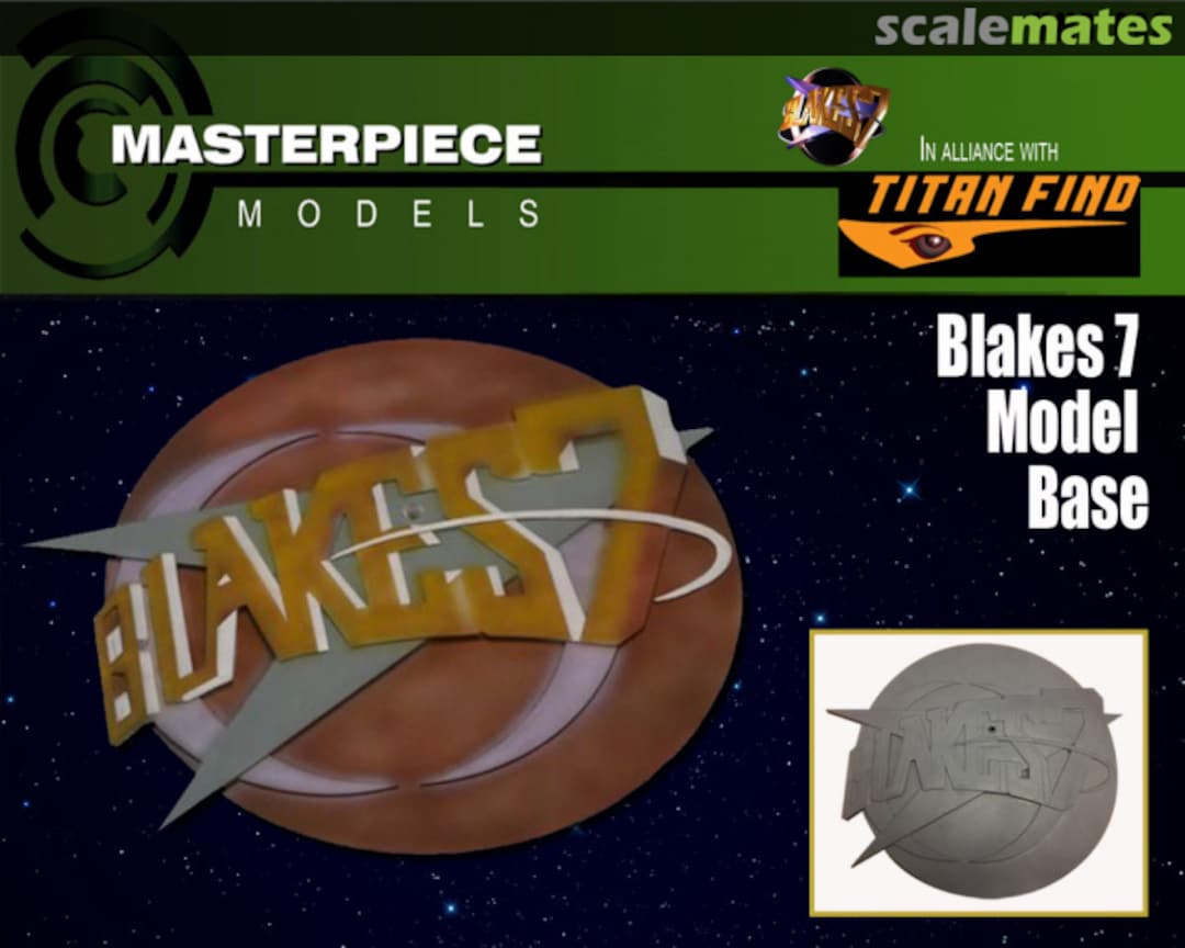 Boxart Blakes 7 Model Base MMBL006 Masterpiece Models Boxart Blakes 7 Model Base MMBL006 Masterpiece Models