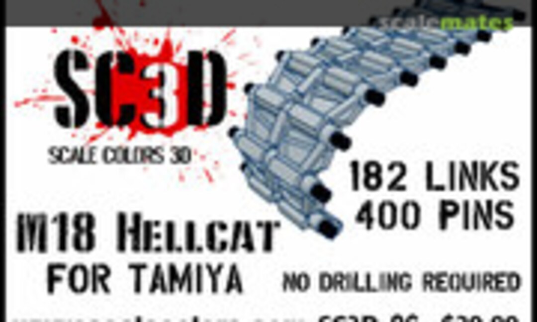 1:35 M18 Hellcat workable track set (Scale Colors SC3D-06) SC3D-06