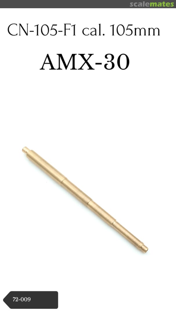 Boxart AMX-30 - CN-105-F1 cal. 105mm 72-009 MicroWorld Boxart AMX-30 - CN-105-F1 cal. 105mm 72-009 MicroWorld