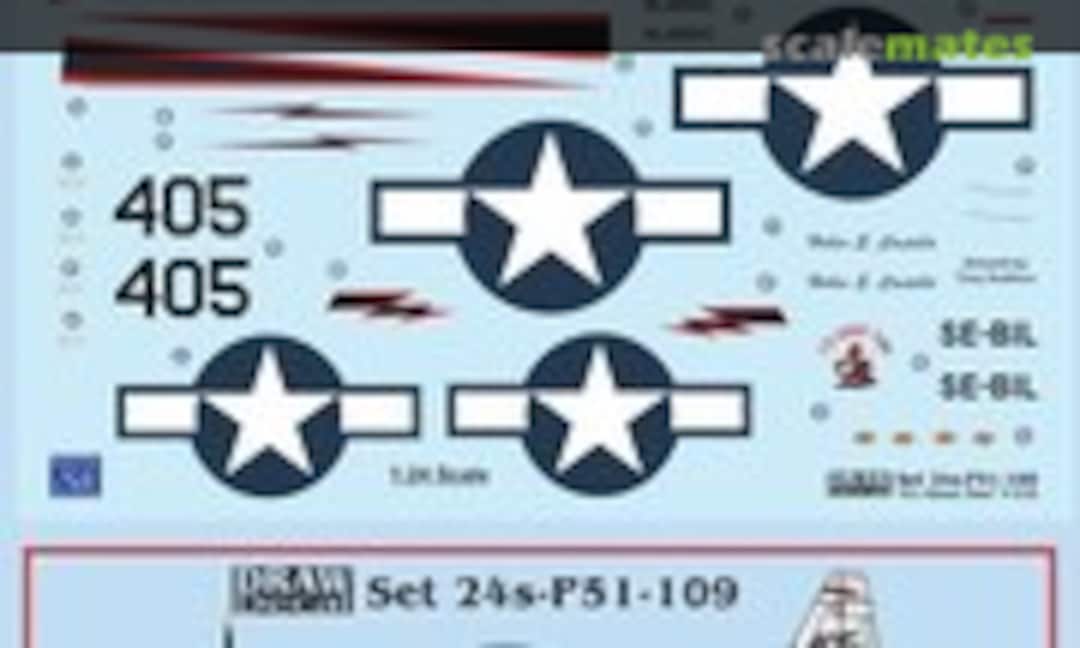 1:24 “It’s About Time” P-51D (Draw Decal 24-P51-109) 24-P51-109