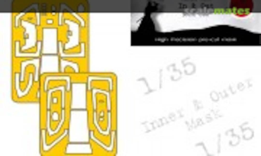 1:35 AH-64D Apache canopy masks (DEAD Design Models NM32090) NM32090