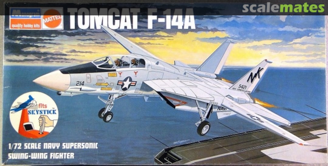 Boxart Tomcat F-14A 5992 Monogram/Mattel Boxart Tomcat F-14A 5992 Monogram/Mattel