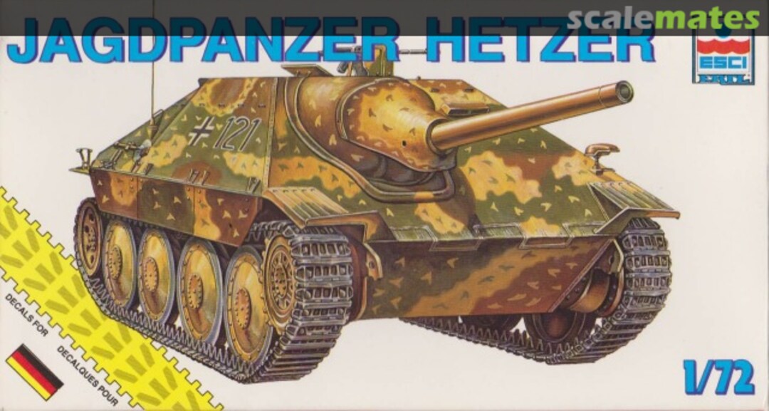 Boxart Jagdpanzer Hetzer 8375 ESCI/ERTL Boxart Jagdpanzer Hetzer 8375 ESCI/ERTL