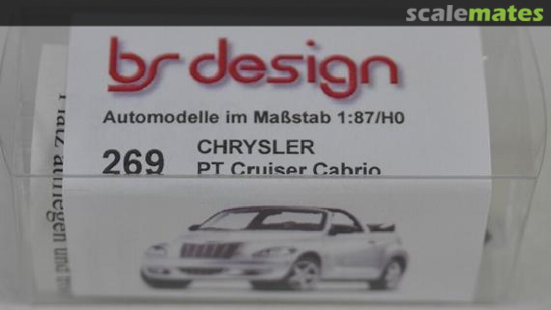 Boxart Chrysler PT Cruiser Cabrio 269 BS Design Boxart Chrysler PT Cruiser Cabrio 269 BS Design