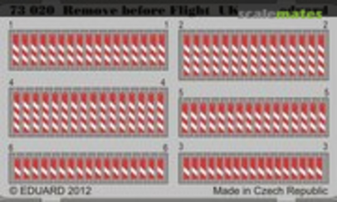 1:72 Remove before Flight (Eduard 73020) 73020
