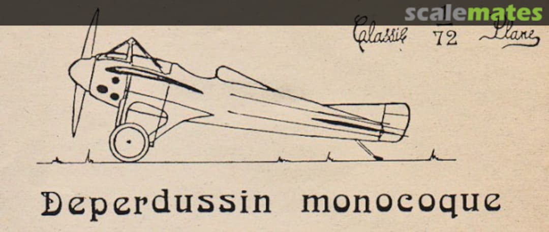 Boxart Deperdussin monocoque Classic Plane Boxart Deperdussin monocoque Classic Plane