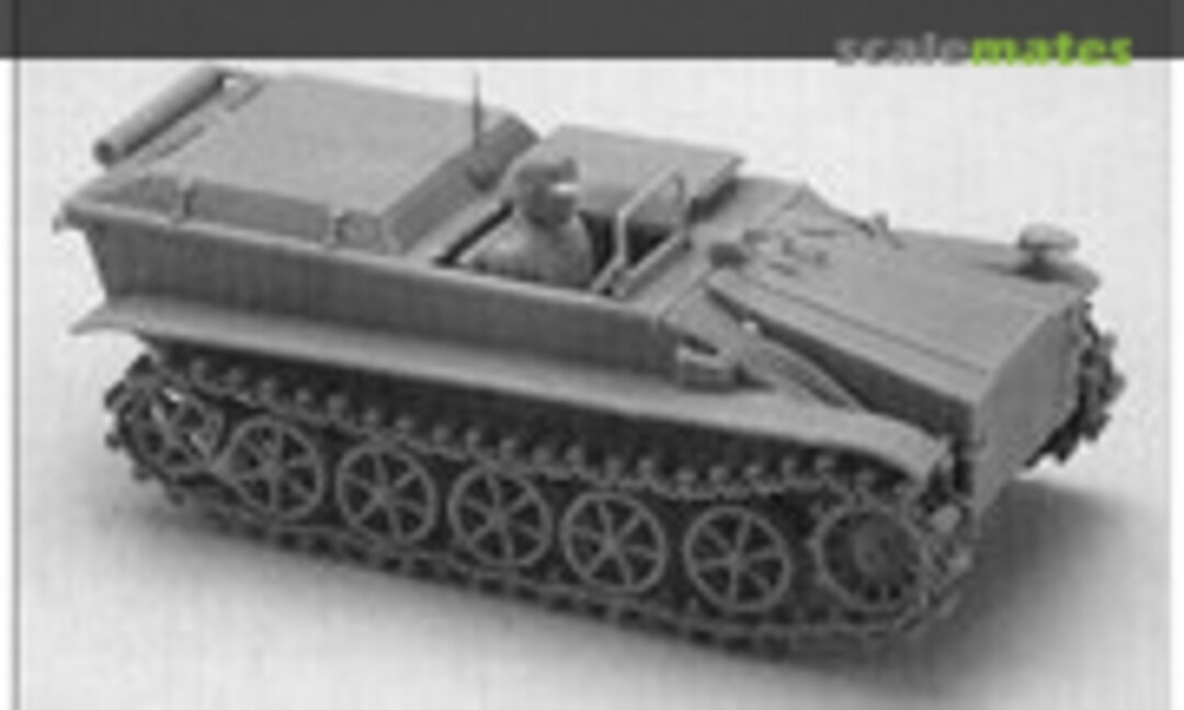 1:35 Borgward B IV Ausf A Tracks Link Set (104pcs) (Modelkasten K-30)