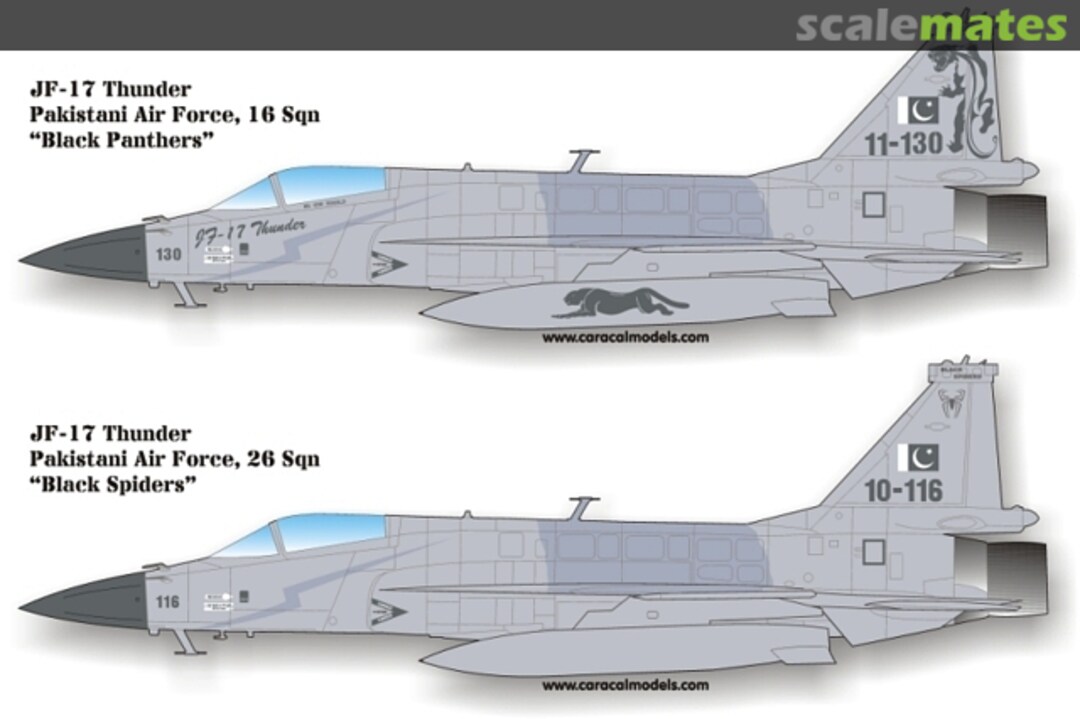 Boxart Pakistani Air Force JF-17 "Thunder" CD48014 Caracal Models Boxart Pakistani Air Force JF-17 "Thunder" CD48014 Caracal Models