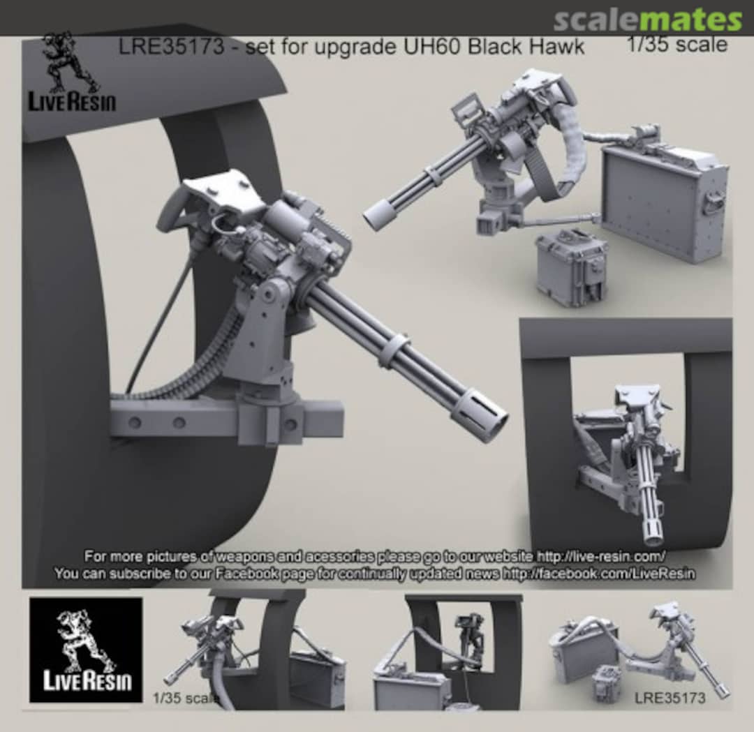 Boxart M134 on Black Hawk window mount LRE-35173 Live Resin Boxart M134 on Black Hawk window mount LRE-35173 Live Resin
