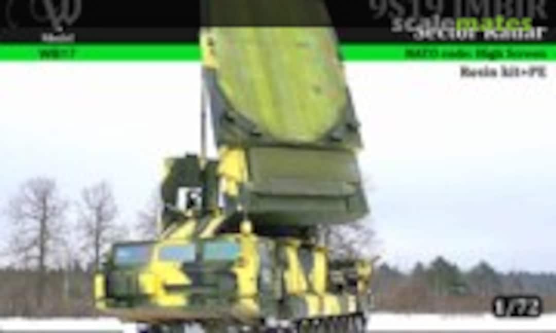 1:72 9S19 IMBIR Sector Radar (W-Model WB17)