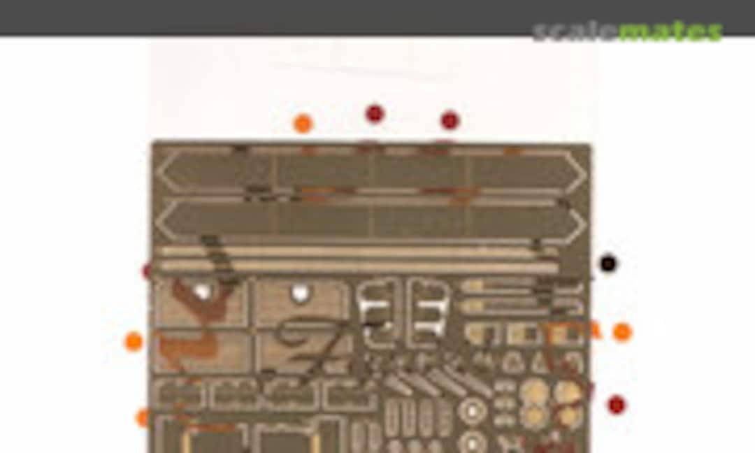1:Egg Photo-Etched Parts for Chibimaru Military Tiger I (Fujimi 11603) 11603