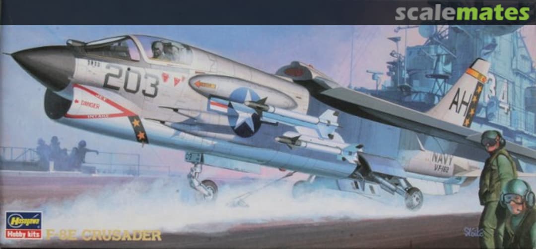 Boxart F-8E Crusader 02710 Hasegawa Boxart F-8E Crusader 02710 Hasegawa