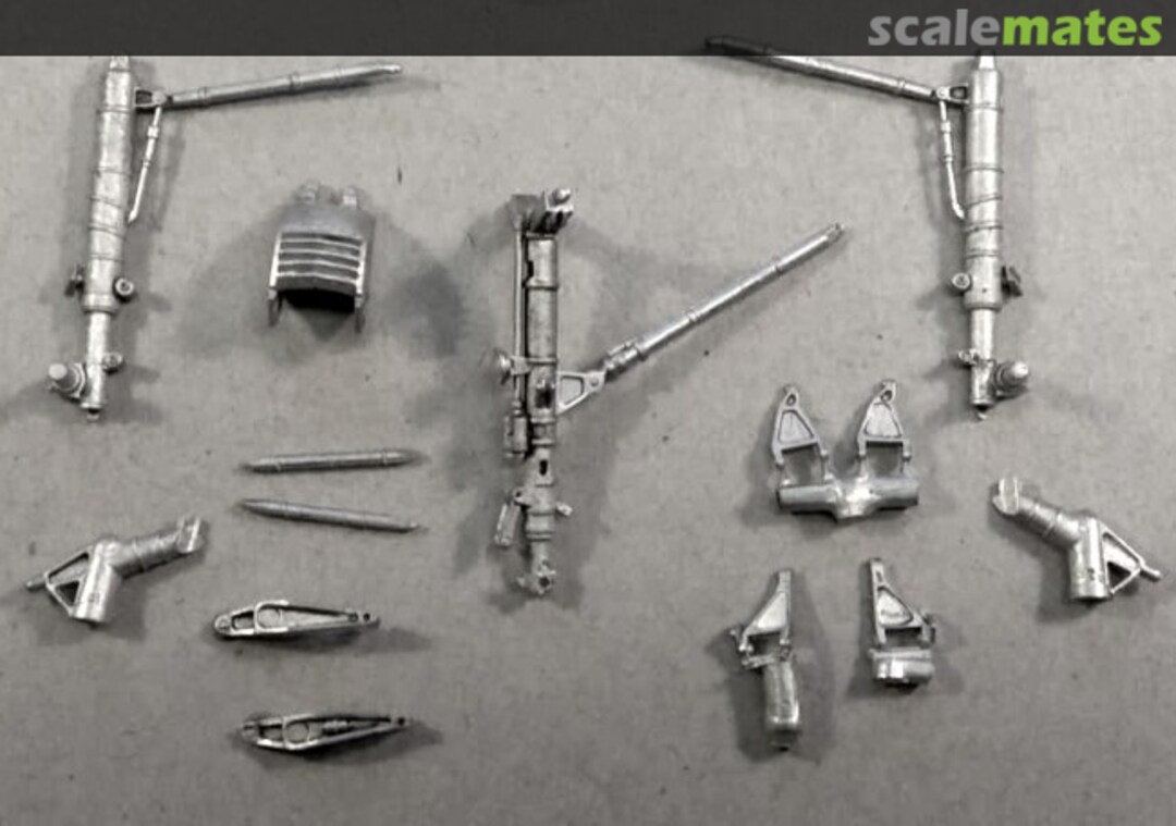 Boxart Su-27 / J-11 metal landing gear set (new version) 48071 UPWiND Boxart Su-27 / J-11 metal landing gear set (new version) 48071 UPWiND