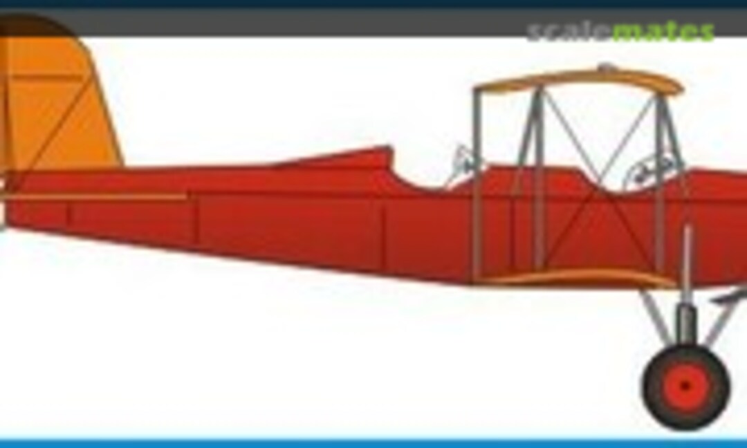 1:24 Spartan Biplane (Scale Flight Model Co. 1250) 1250