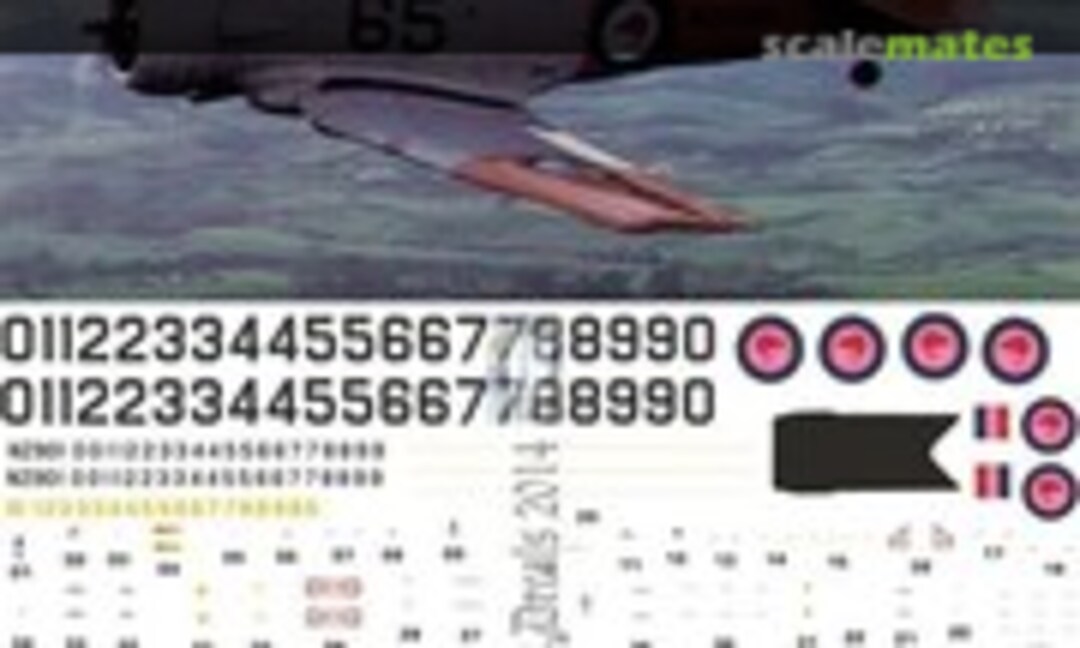 1:48 RNZAF Harvards 1970-77 (Oldmodels Decals OMD0823) OMD0823