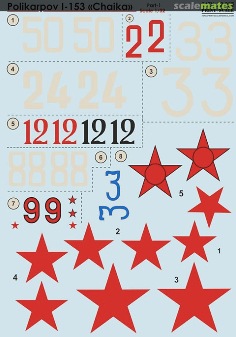 Contents Polikarpov I-153 "Chaika" Part 1 32-025 Print Scale Contents Polikarpov I-153 "Chaika" Part 1 32-025 Print Scale