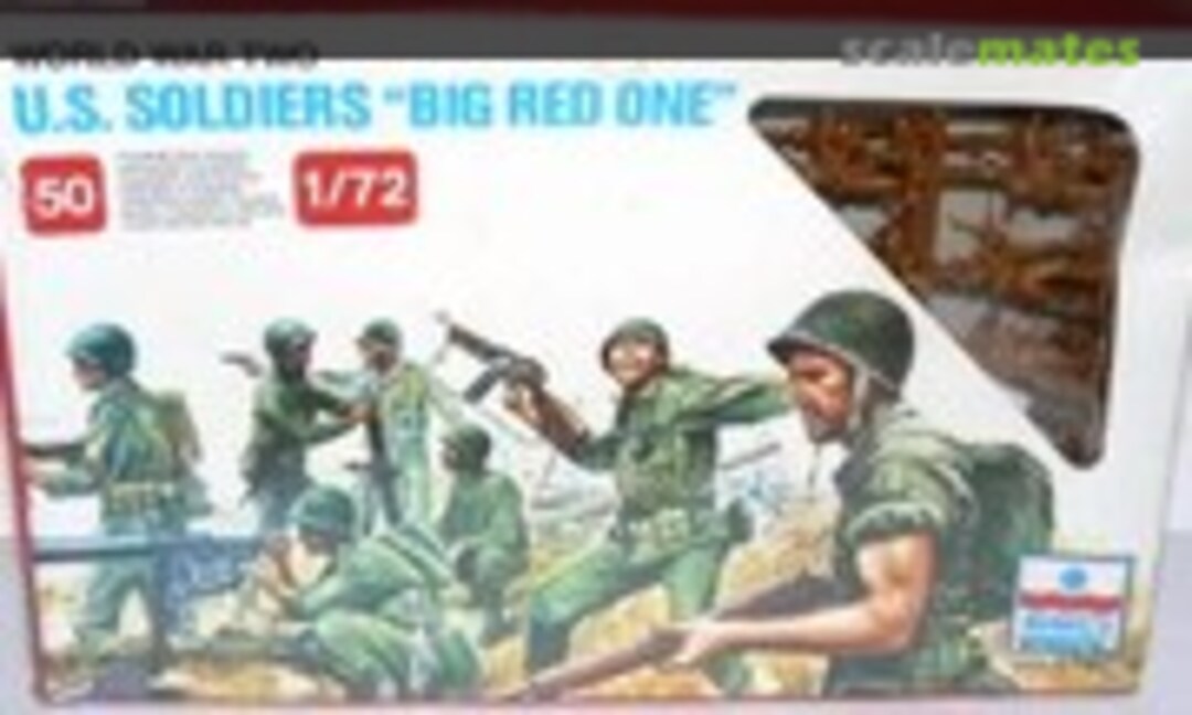 1:72 U.S. Soldiers "Big Red One" (ESCI/ERTL 202) 202