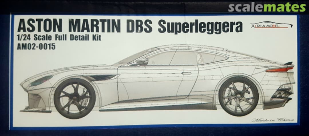 Boxart Aston Martin DBS Superleggera AM02-0015 Alpha Model Boxart Aston Martin DBS Superleggera AM02-0015 Alpha Model
