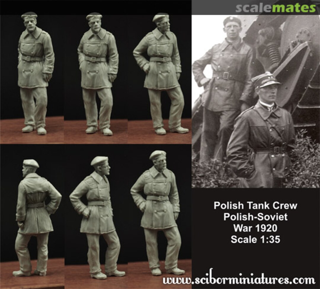 Boxart Polish FT17 Tank Crew 35HM0010 Scibor Monsterous Miniatures Boxart Polish FT17 Tank Crew 35HM0010 Scibor Monsterous Miniatures