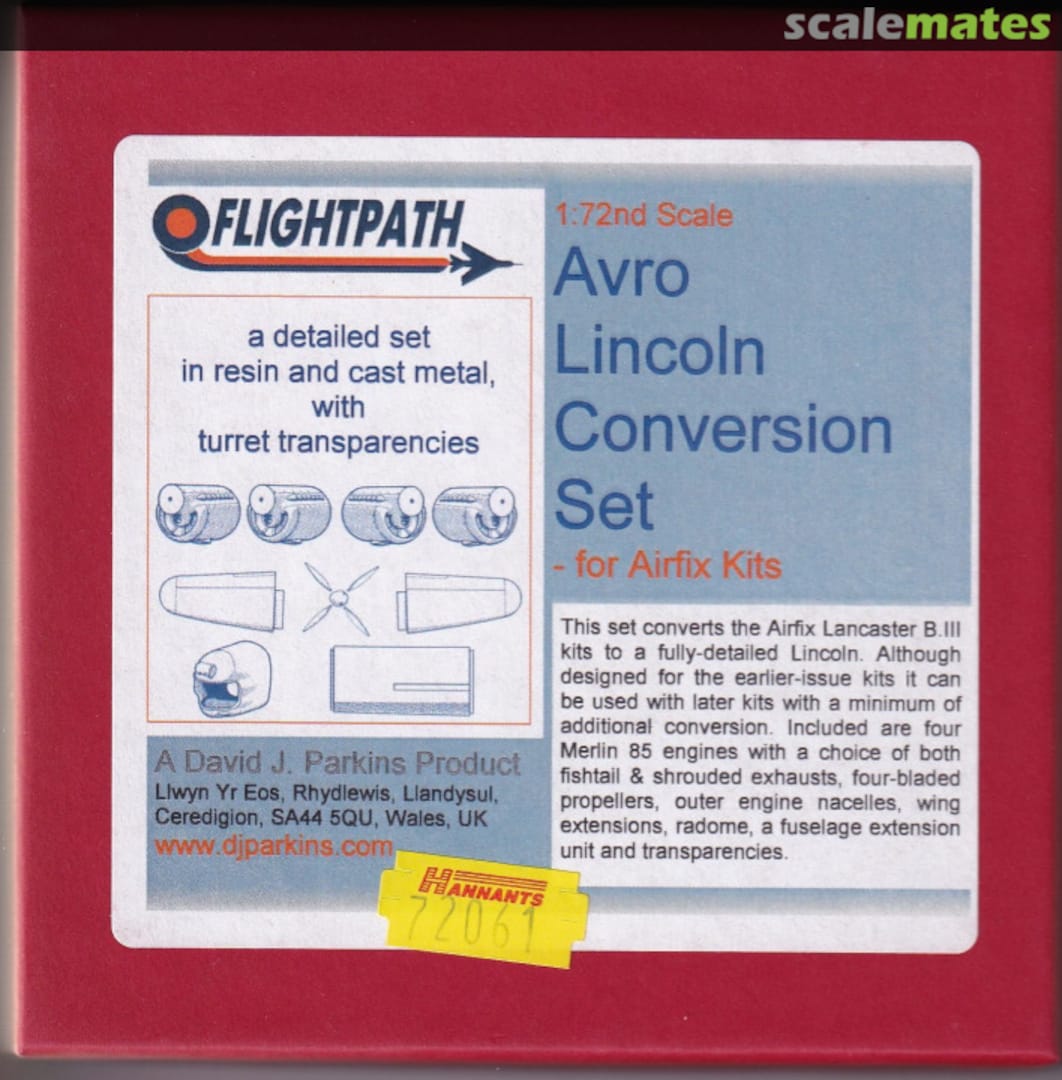 Boxart Avro Lincoln Conversion Set FP-72-025 Flightpath Boxart Avro Lincoln Conversion Set FP-72-025 Flightpath