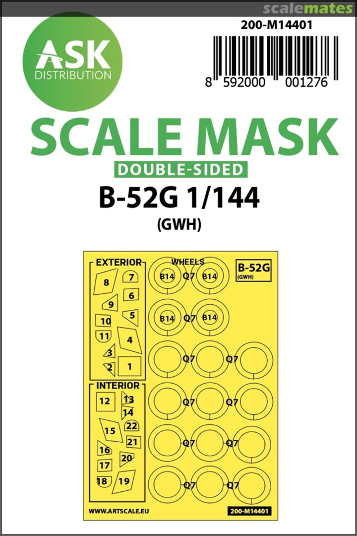 Boxart Boeing B-52G Stratofortress 200-M14401 ASK Boxart Boeing B-52G Stratofortress 200-M14401 ASK