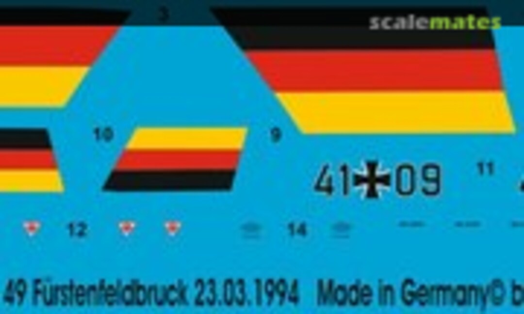 1:72 Alpha Jet Ausserdienststellung JABO 49 (Peddinghaus-Decals EP 2380) EP 2380