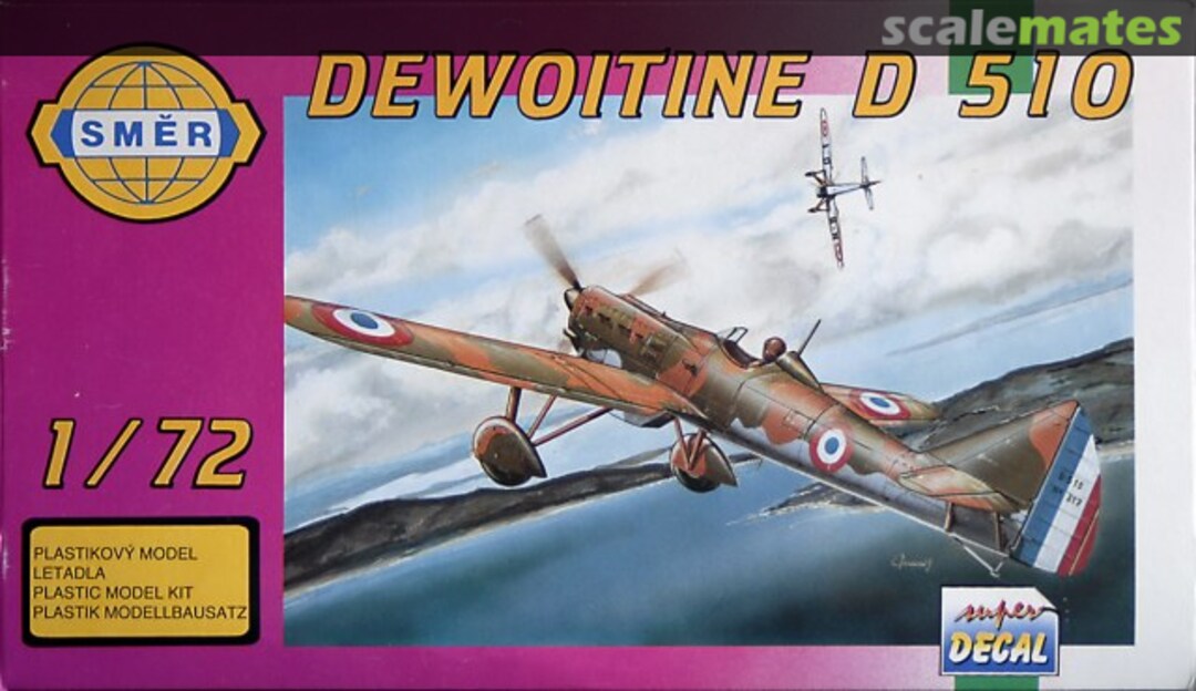 Boxart Dewoitine D 510 0831 Směr Boxart Dewoitine D 510 0831 Směr