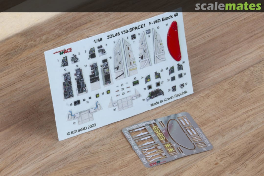 Boxart F-16D Block 40 SPACE 3DL48130 Eduard Boxart F-16D Block 40 SPACE 3DL48130 Eduard