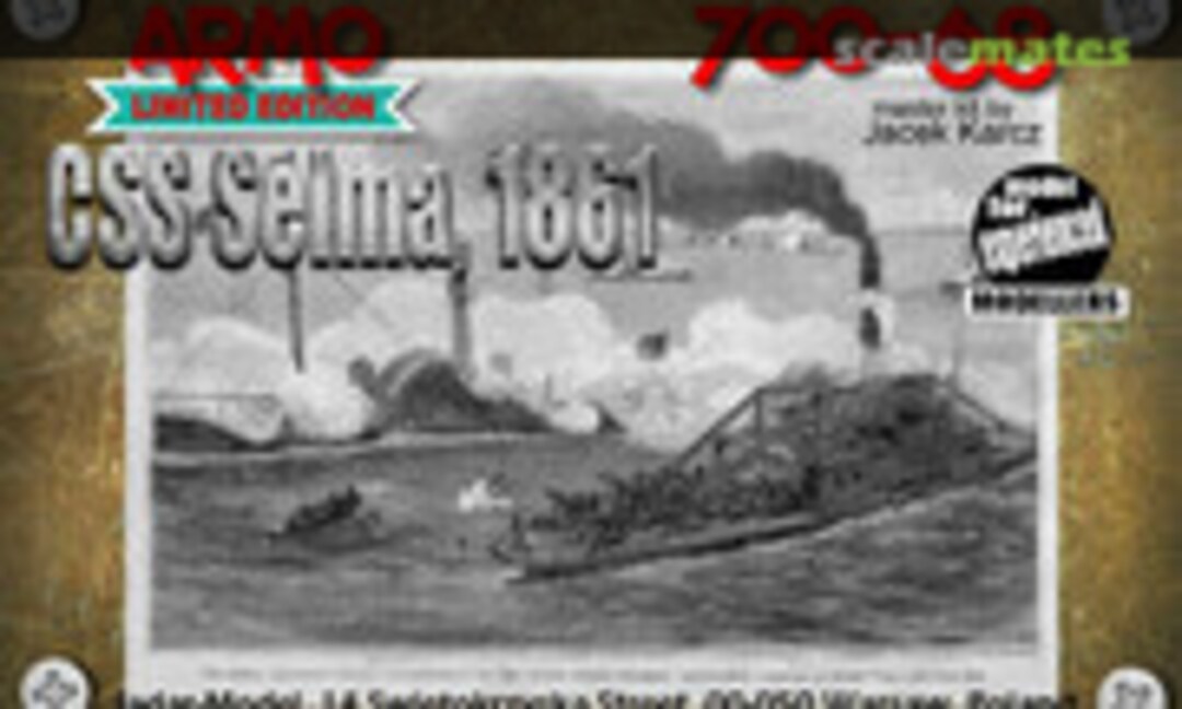 1:700 CSS Selma, 1861 (Armo 700-68) 700-68