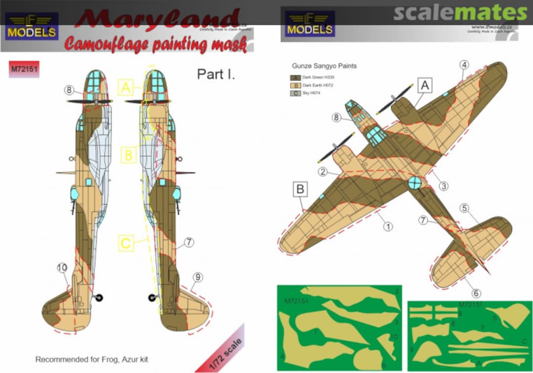 Boxart Maryland M72151 LF Models Boxart Maryland M72151 LF Models