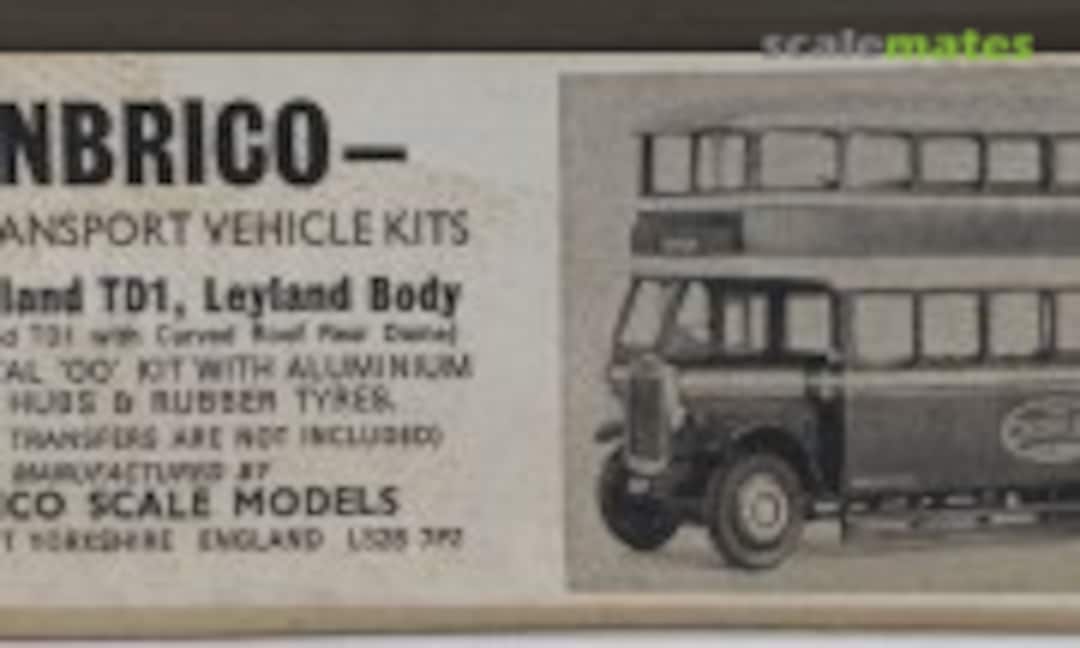 1:76 Leyland TD1, Leyland Body (Anbrico 6) 6