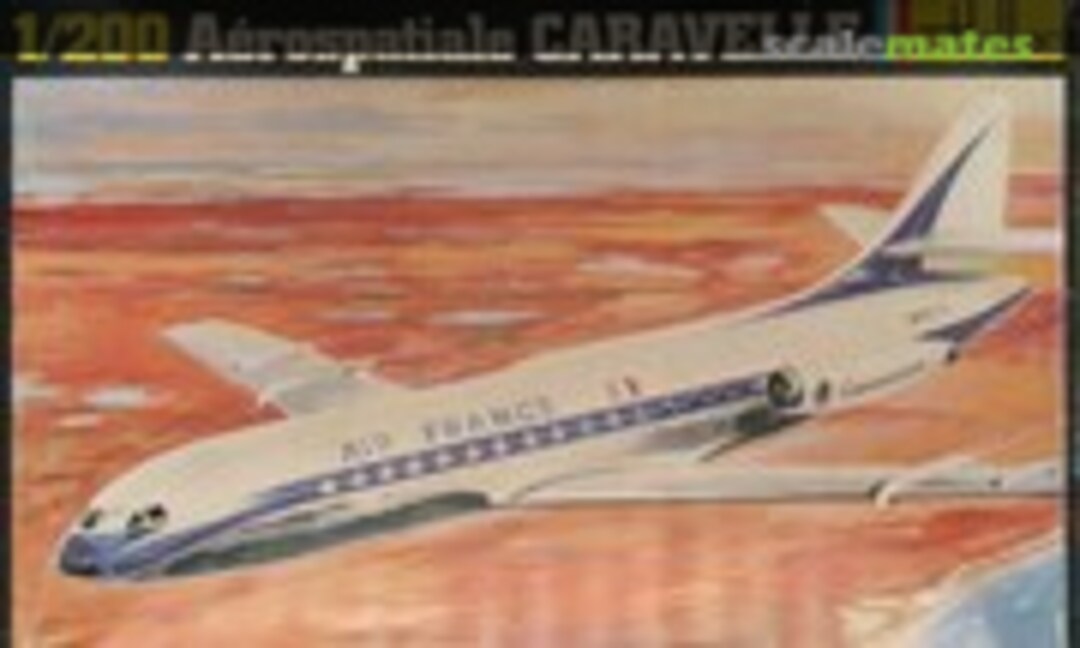 1:200 Aerospatiale Caravelle (Heller 055) 055