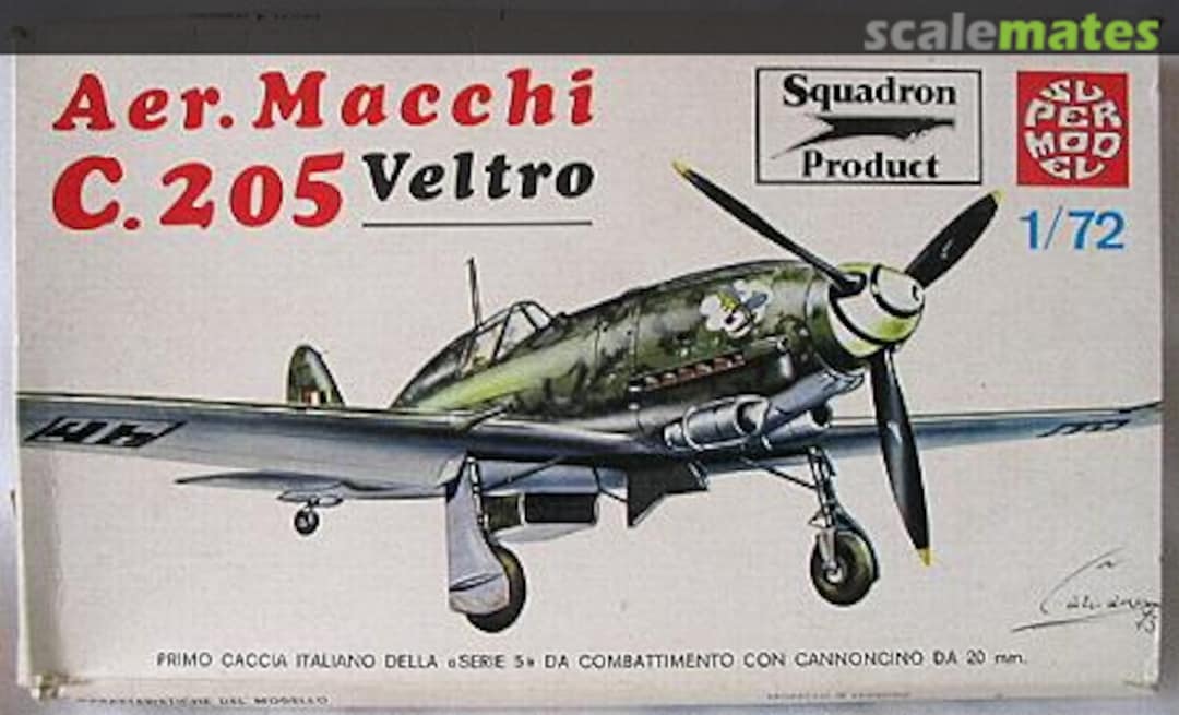 Boxart Aer.Macchi C.205 Veltro 10-013 Supermodel Boxart Aer.Macchi C.205 Veltro 10-013 Supermodel