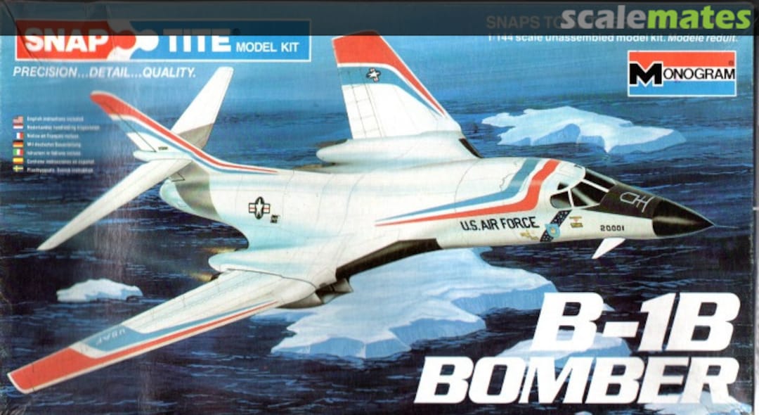 Boxart B-1B Bomber 1108 Monogram Boxart B-1B Bomber 1108 Monogram