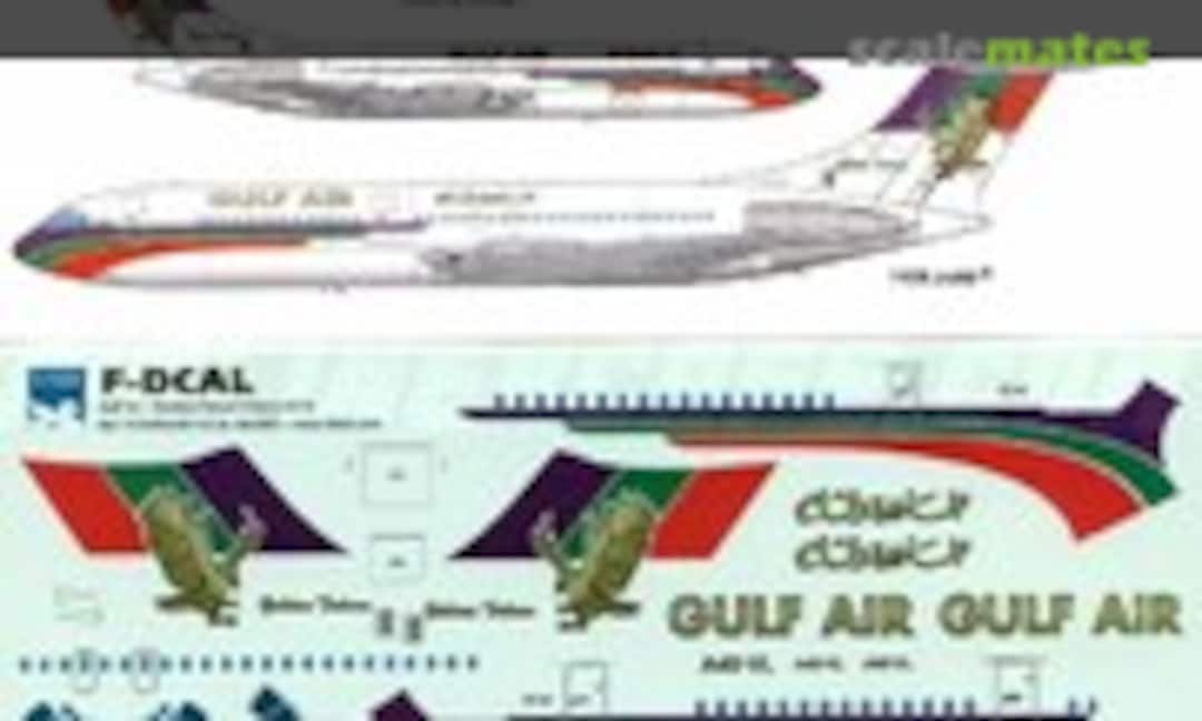 1:144 Vickers VC10 - Gulf Air &quot;Golden Falcon&quot; (F-DCAL 14458)
