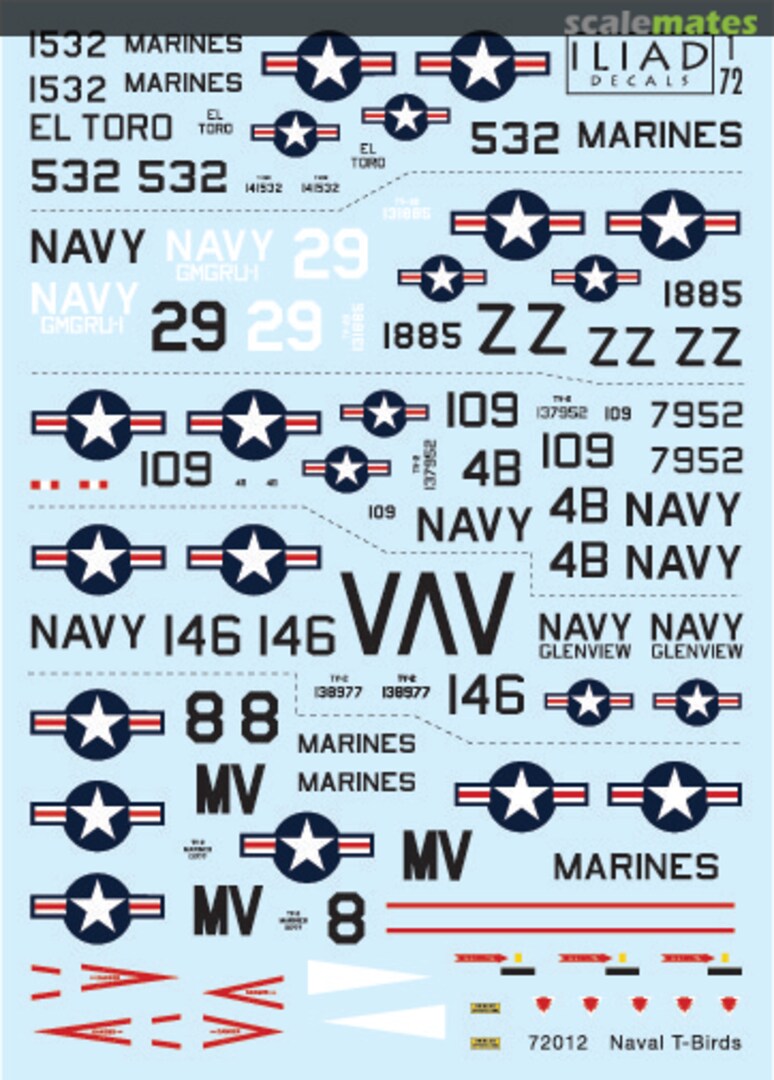 Boxart Naval T-Birds 72012 Iliad Design