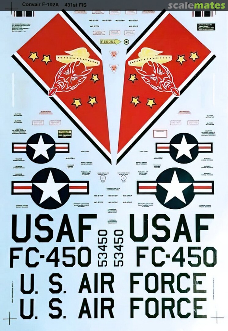 Boxart F-102A Delta Dagger 48-805 SuperScale International Boxart F-102A Delta Dagger 48-805 SuperScale International